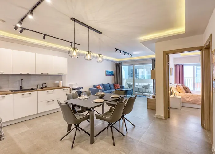 Modern 2-bedroom Near The Sea * San Pawl il-Baħar